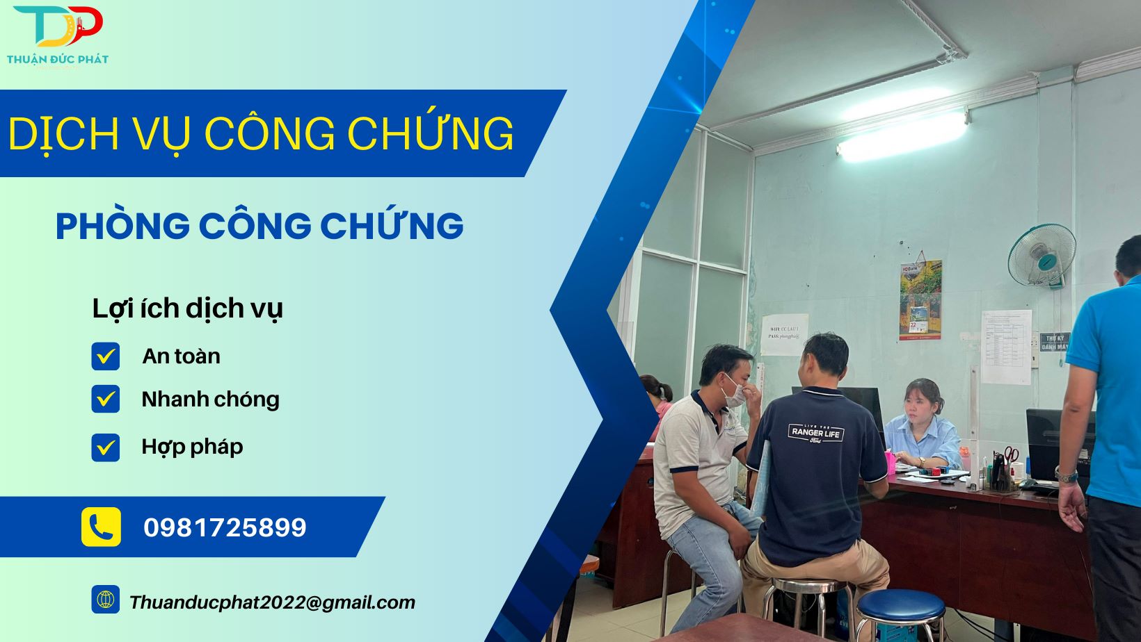 công chứng tại phòng công chứng